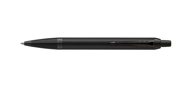 Stylo bille Parker IM Achromatic Matt Black GB Medium