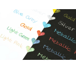 Gelschrijver Pentel K110 Dual medium metallic assorti 8 kleuren