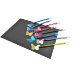 Gelschrijver Pentel K110 Dual medium metallic assorti 8 kleuren