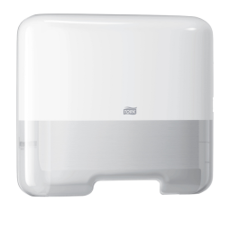 Distributeur Tork Mini H3 Elevation 553100 pour essuie-mains pli c et Z blanc