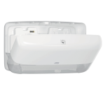 Distributeur papier toilette Tork T2 Elevation Mini Jumbo Duo 555500 blanc