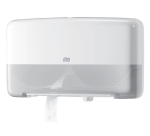 Distributeur papier toilette Tork T2 Elevation Mini Jumbo Duo 555500 blanc