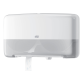 Toiletpapierdispenser Tork Twin Mini T2 Elevation wit 555500