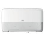 Distributeur papier toilette Tork T2 Elevation Mini Jumbo Duo 555500 blanc