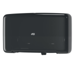 Distributeur papier toilette Tork T2 Elevation Mini Jumbo Duo 555508 noir