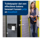 Distributeur papier toilette Tork T4 Elevation 557008 Duo noir