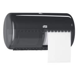Distributeur papier toilette Tork T4 Elevation 557008 Duo noir