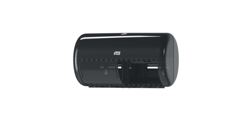 Distributeur papier toilette Tork T4 Elevation 557008 Duo noir