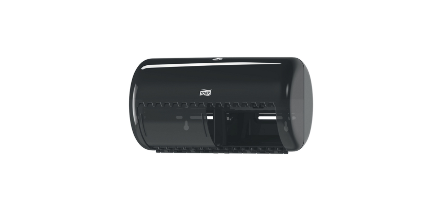 Distributeur papier toilette Tork T4 Elevation 557008 Duo noir