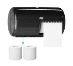 Distributeur papier toilette Tork T4 Elevation 557008 Duo noir