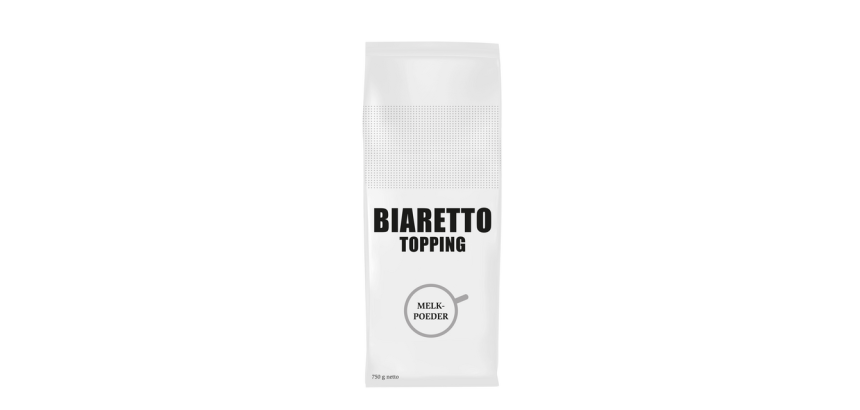 Melkpoeder Biaretto topping 750gram