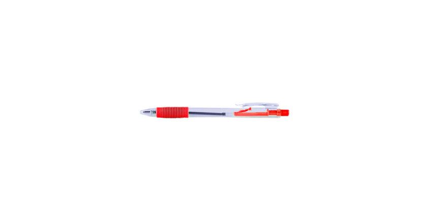 Red Office Click Medium ballpoint pen