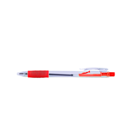 Stylo bille Office Click Medium rouge