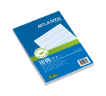 Things To Do Djois Atlanta recycled paper 148x105mm 100 sheets 70g blue