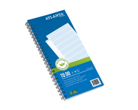 Things To Do Djois Atlanta Large recyclé 297x150mm 100 feuilles 70g bleu