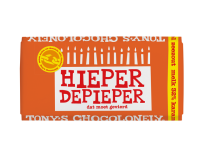 Chocolade Tony's Chocolonely melk karamel zeezout hieper de pieper reep 180gr