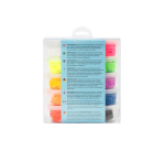 Pâte à modeler Foam Clay Base 10x 35g assorti