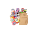 Pâte à modeler Foam Clay Base 10x 35g assorti