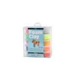 Pâte à modeler Foam Clay Base 10x 35g assorti