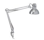 Lampe de bureau MAULstudy avec pince bureau chromé sans LED