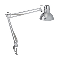 Lampe de bureau MAULstudy avec pince bureau chromé sans LED