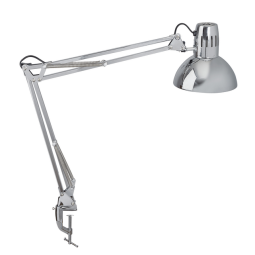 Lampe de bureau MAULstudy avec pince bureau chromé sans LED