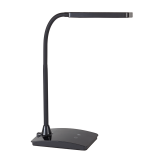 En_lampara de escritorio maul led pearly tres niveles intensidad color negro 106x375x357 mm
