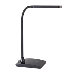 De_lampara de escritorio maul led pearly tres niveles intensidad color negro 106x375x357 mm