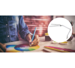 Werkpleklamp MAUL Craft duo LED tafelklem dimbaar wit