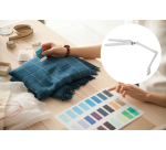 Werkpleklamp MAUL Craft duo LED tafelklem dimbaar wit