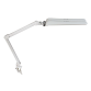 Werkpleklamp MAUL Craft duo LED tafelklem dimbaar wit