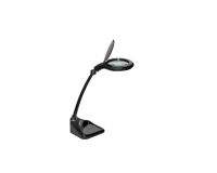 Lampe loupe MAULiris LED intensité variable noir