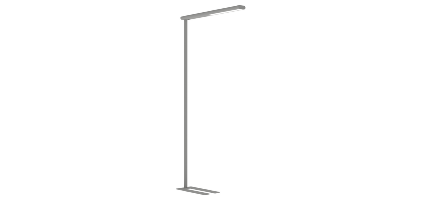Vloerlamp MAUL Jet LED hoog 195cm aluminium