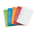 Cahier Adoc A4 carreau 4x8mm 144 pages 90g PP assorti