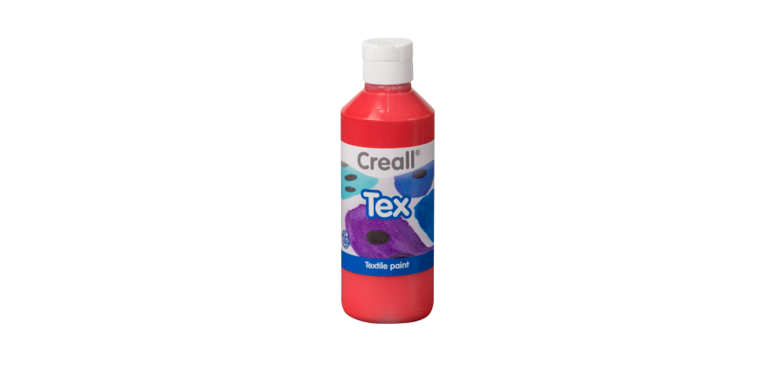Textielverf Creall Tex rood 250ml