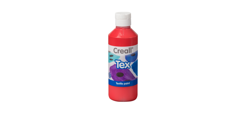 Textielverf Creall Tex rood 250ml