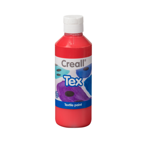 Textielverf Creall Tex rood 250ml