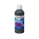 Peinture textile Creall Tex noir 250ml