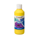 Peinture textile Creall Tex jaune 250ml