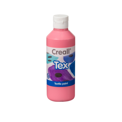 Peinture textile Creall Tex rose 250ml