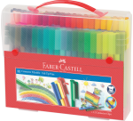 Kleurstiften Faber-Castell Connector assorti cadeauset à 80 stuks