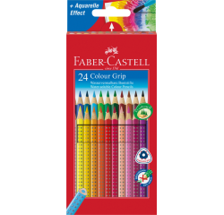Crayons de couleur Faber Castell 2001 étui de 24 pièces assorti