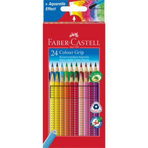 Kleurpotloden Faber Castell 2001 set à 24 stuks assorti