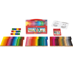 Kleurstiften Faber-Castell Connector assorti koffer à 60 stuks