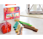 Kleurstiften Faber-Castell Connector assorti koffer à 60 stuks