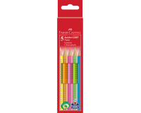 Kleurpotloden Faber Castell Jumbo Grip set à 5 stuks assorti