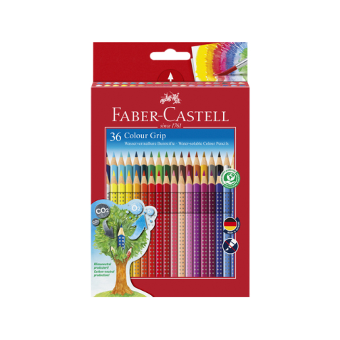 Crayons de couleur Faber-Castell 2001 assorti set 36 pièces