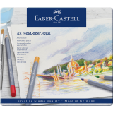 Kleurpotloden Faber-Castell Goldfaber aquarel assorti blik à 48 stuks