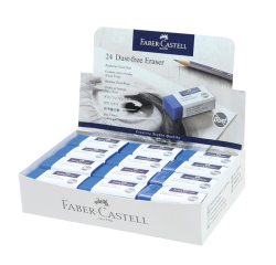 Gomme Faber-Castell sans poussière bleu