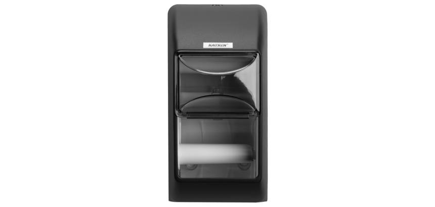 Katrin Toilettenpapierspender 104452 Duo schwarz